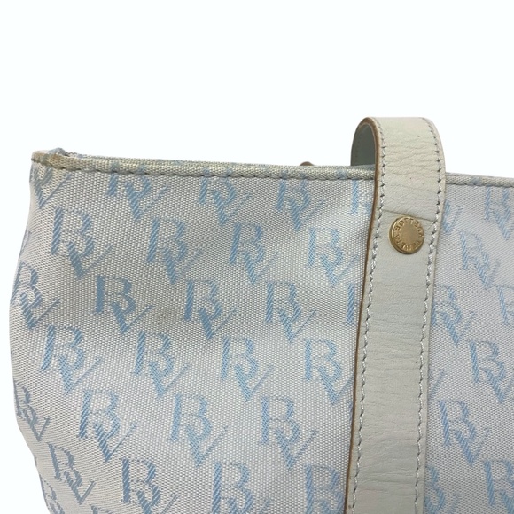 Authentic Bottega Veneta Blue Tote Bag – Large with Zipper Closure – Fits Laptop - Picture 5 of 16